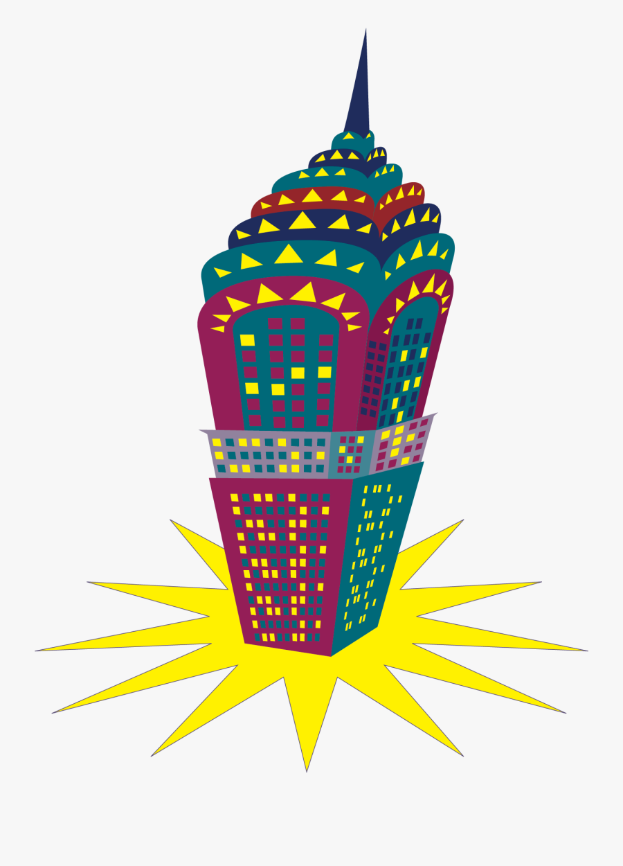 Jpg Royalty Free Empire State Building At Getdrawings, Transparent Clipart