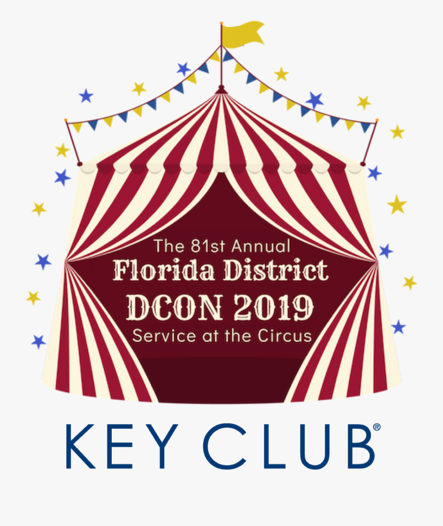 Key Club Logo Dcon - Key Club Dcon 2019, Transparent Clipart