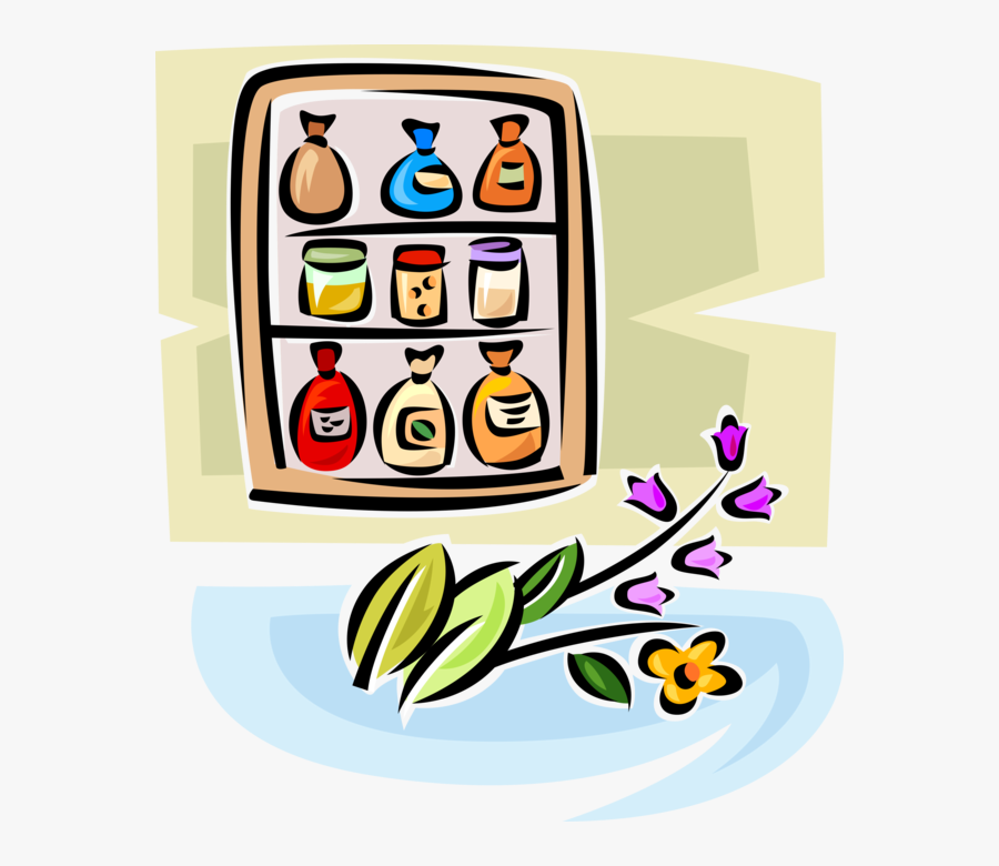 Vector Illustration Of Herbaceous Plant Organic Natural, Transparent Clipart