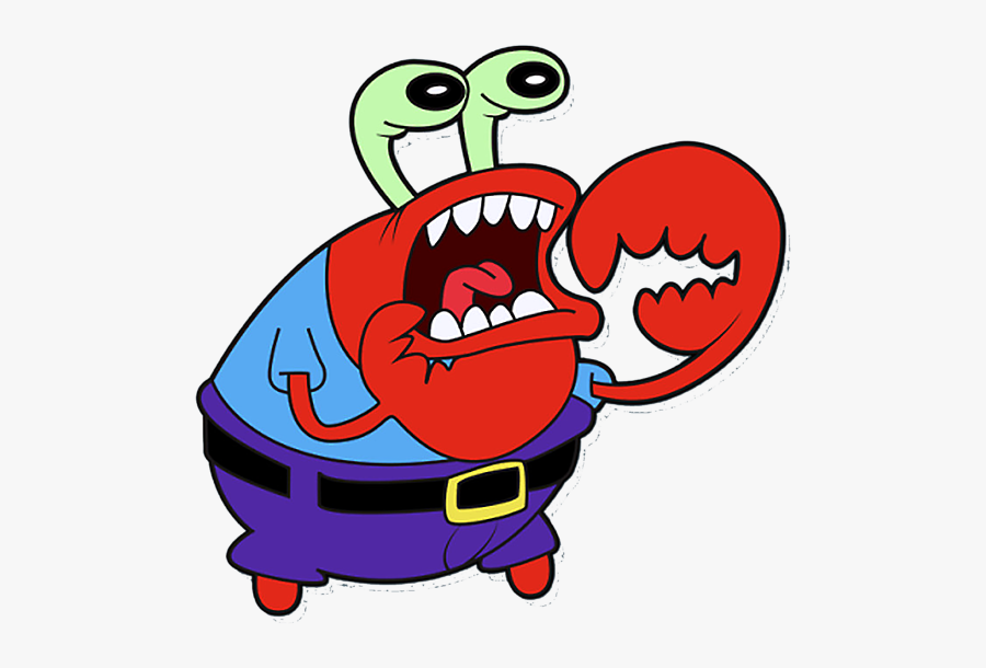 Mr Krabs, Transparent Clipart