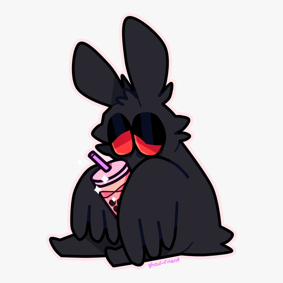 Mothman By Maggotpudding In Pinterest - Cute Mothman Art, Transparent Clipart