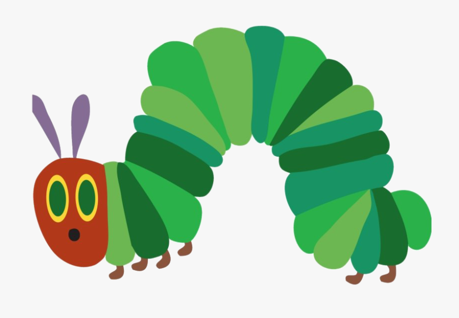 Caterpillar Transparent Background - Very Hungry Caterpillar Transparent, Transparent Clipart