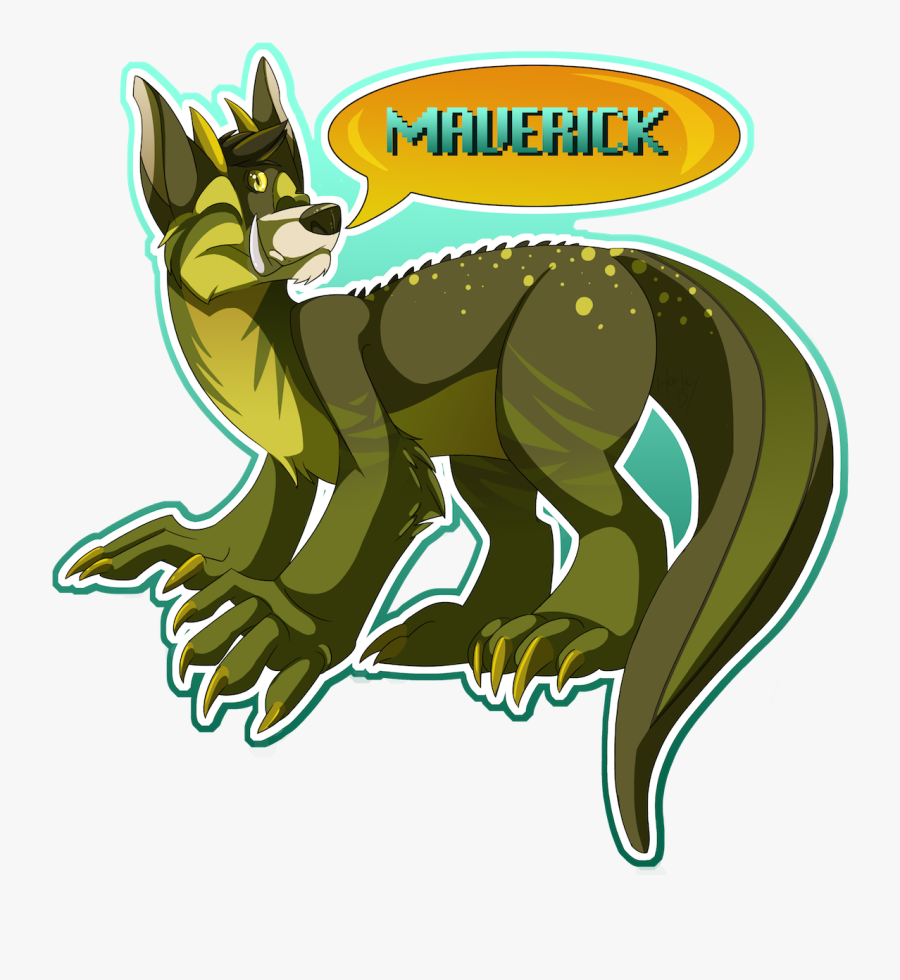 Maverick Full-body Badge - Cartoon, Transparent Clipart