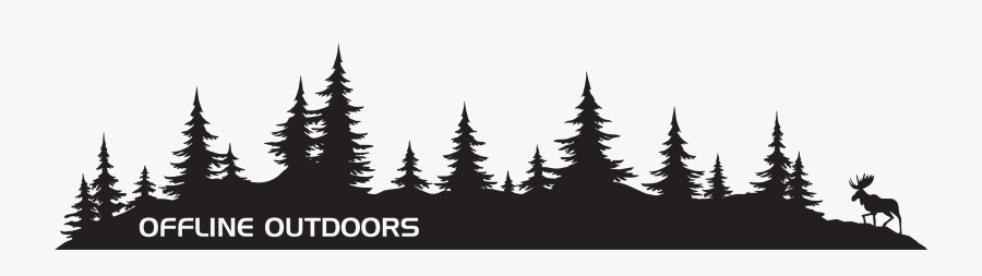 Tree Decals Offline Outdoors - Forest Tree Side Decal, Transparent Clipart
