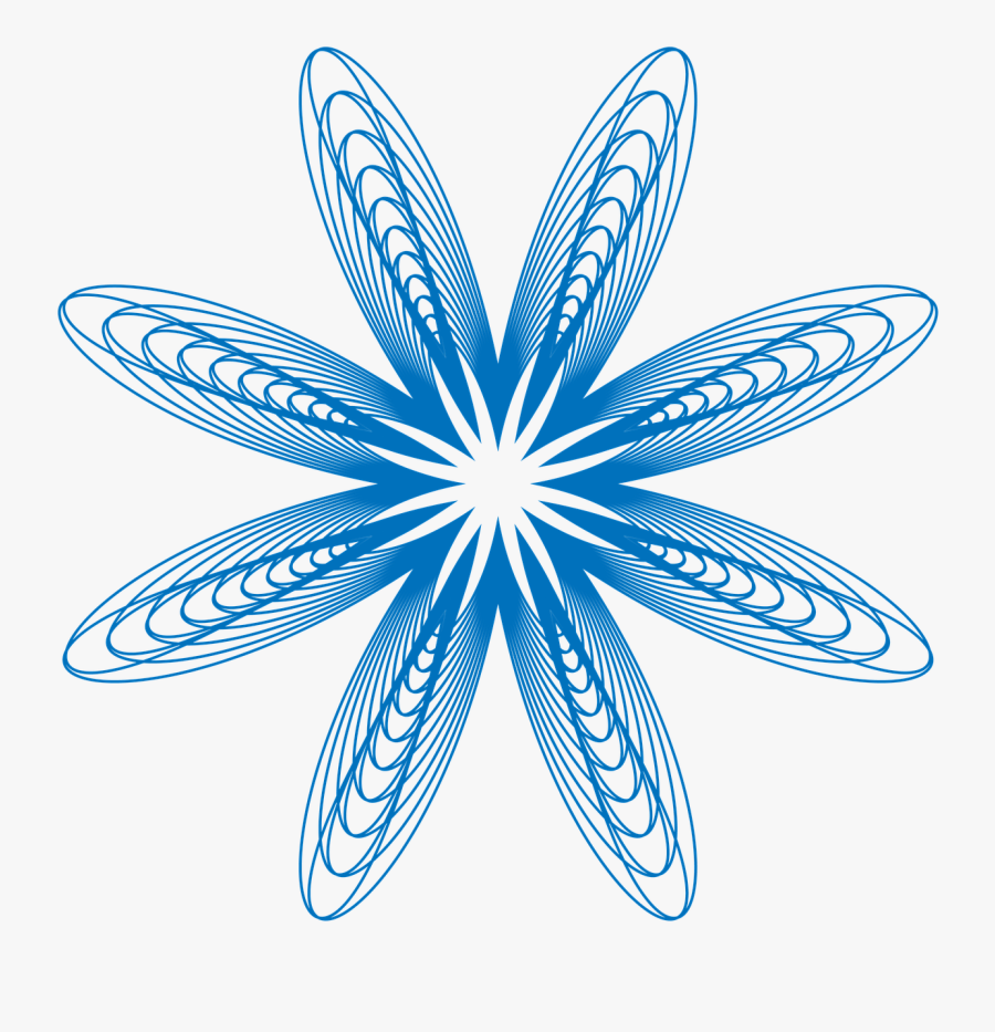 Transparent Geometric Design Png - Spirograph Design, Transparent Clipart