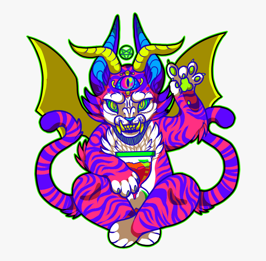 My Eyes More Red Than The Devil Is - Illustration, Transparent Clipart