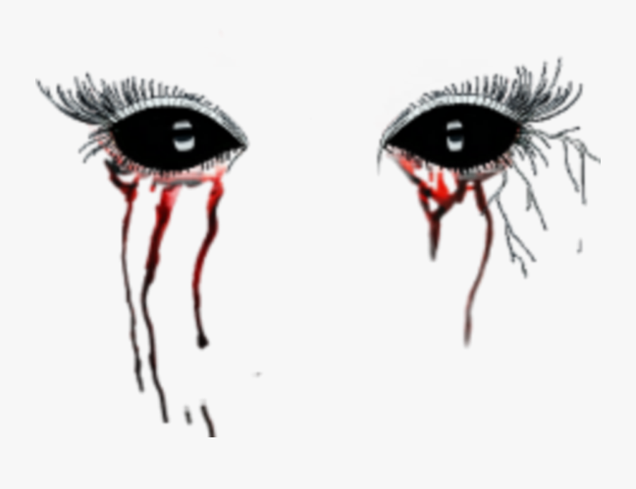 #demoneyes #devileyes #eyes #blood #tears #cry - Demon Eyes Transparent Background, Transparent Clipart
