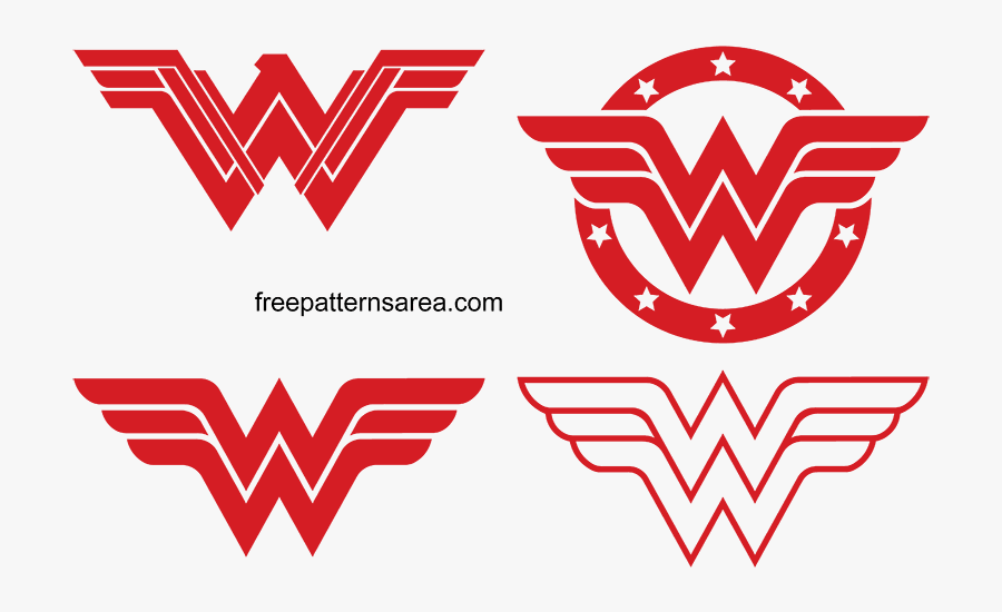Wonder Woman Clipart Silhouette - Wonder Woman Logo Silhouette, Transparent Clipart