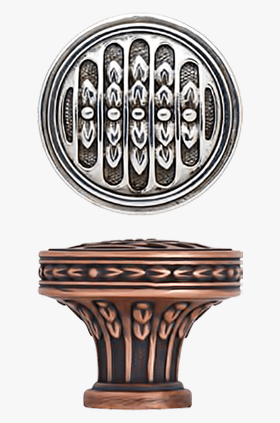 Finish-burnished Silver Plate, Transparent Clipart