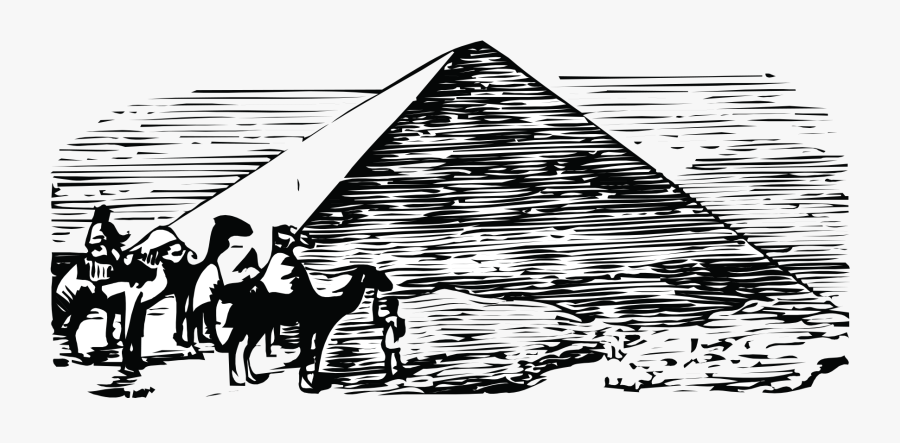 Transparent Egyptian Png - Egyptian Pyramids, Transparent Clipart