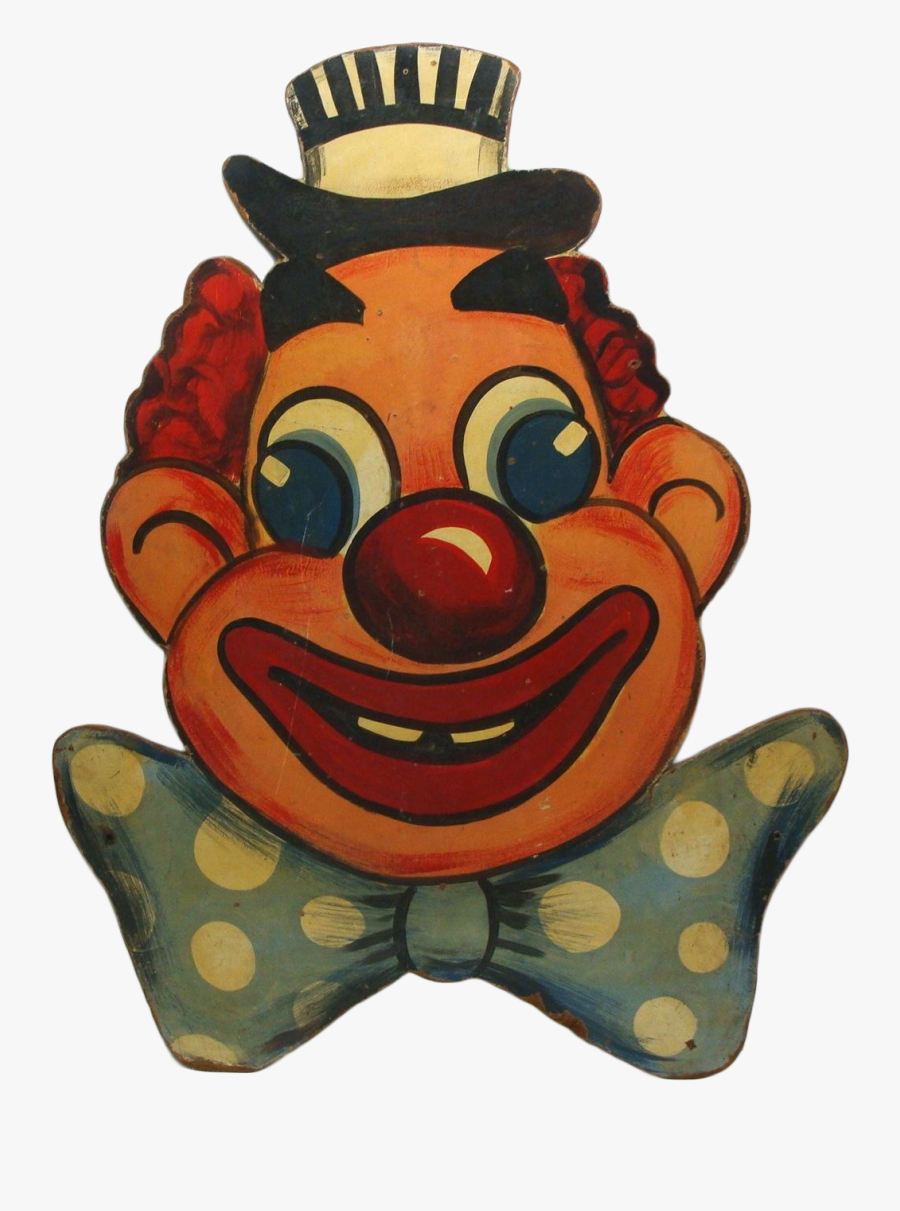 Clown Transparent Vintage, Transparent Clipart