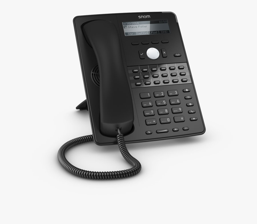 Drawing Phone Answering Machine - Snom D725 Ip Phone, Transparent Clipart
