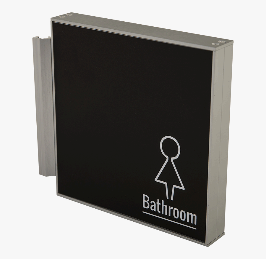 Restroom Signs Vista System - Sign, Transparent Clipart