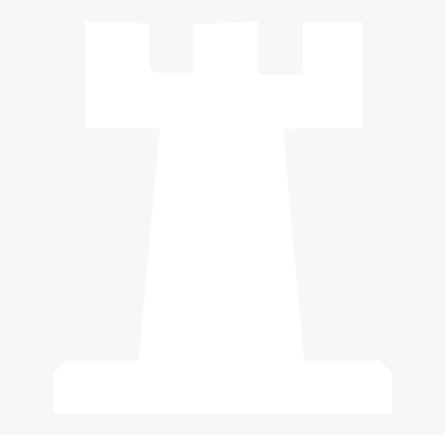 2d Chess Set - Monochrome, Transparent Clipart