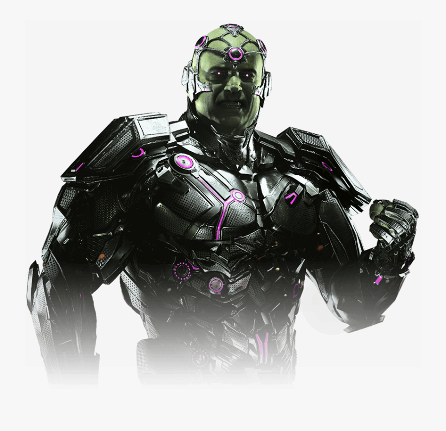 Injustice 2 Brainiac Png, Transparent Clipart