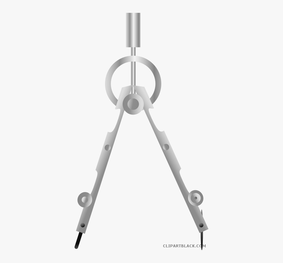 Clipartblack Com Tools Free - Compass Geometry Png, Transparent Clipart