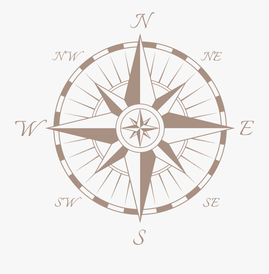 Compass Rose Drawing Photography Vector Graphics - Transparent Background C...