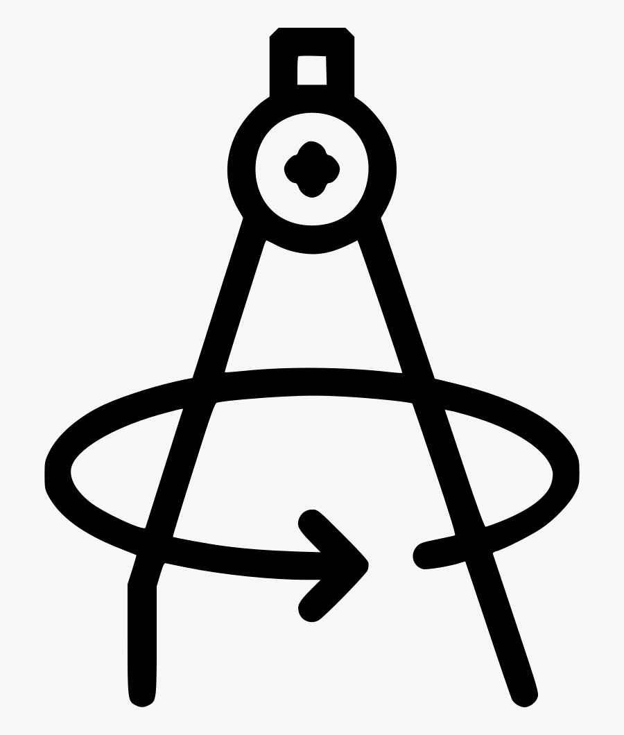 Compass Architecture Drafting Drawing Design Arrow - เก้าอี้ นั่ง เคาน์เตอร์, Transparent Clipart