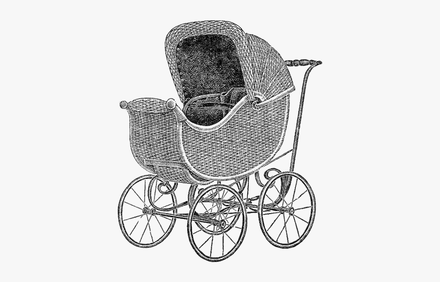Clip Art Free Baby Carriage, Transparent Clipart
