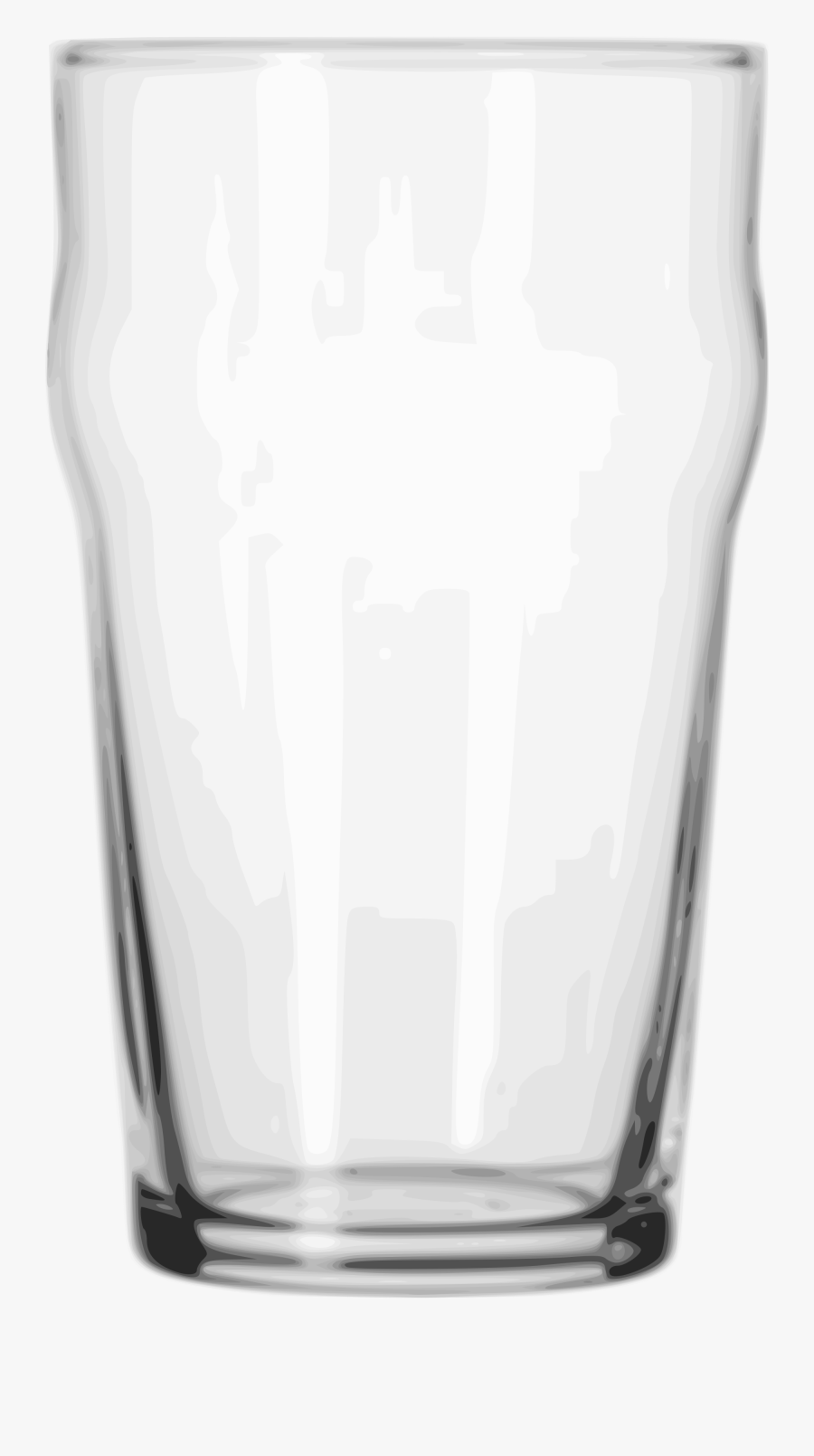 Transparent Glasses Empty - Empty Pint Glass Png, Transparent Clipart