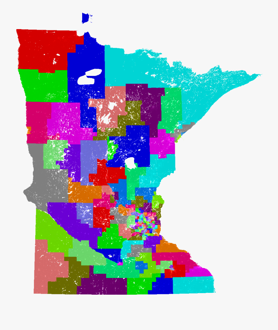 Minnesota House Of Representatives Districts, Transparent Clipart