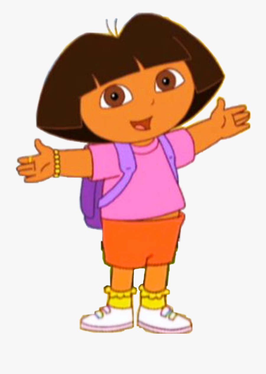 #dora The #explorer #doratheexplorer And The #lost - Popular Images Of Cartoon Characters, Transparent Clipart