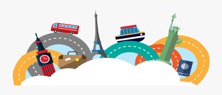Travel Desktop Wallpaper Clip Art - Travel And Tourism Png, Transparent Clipart