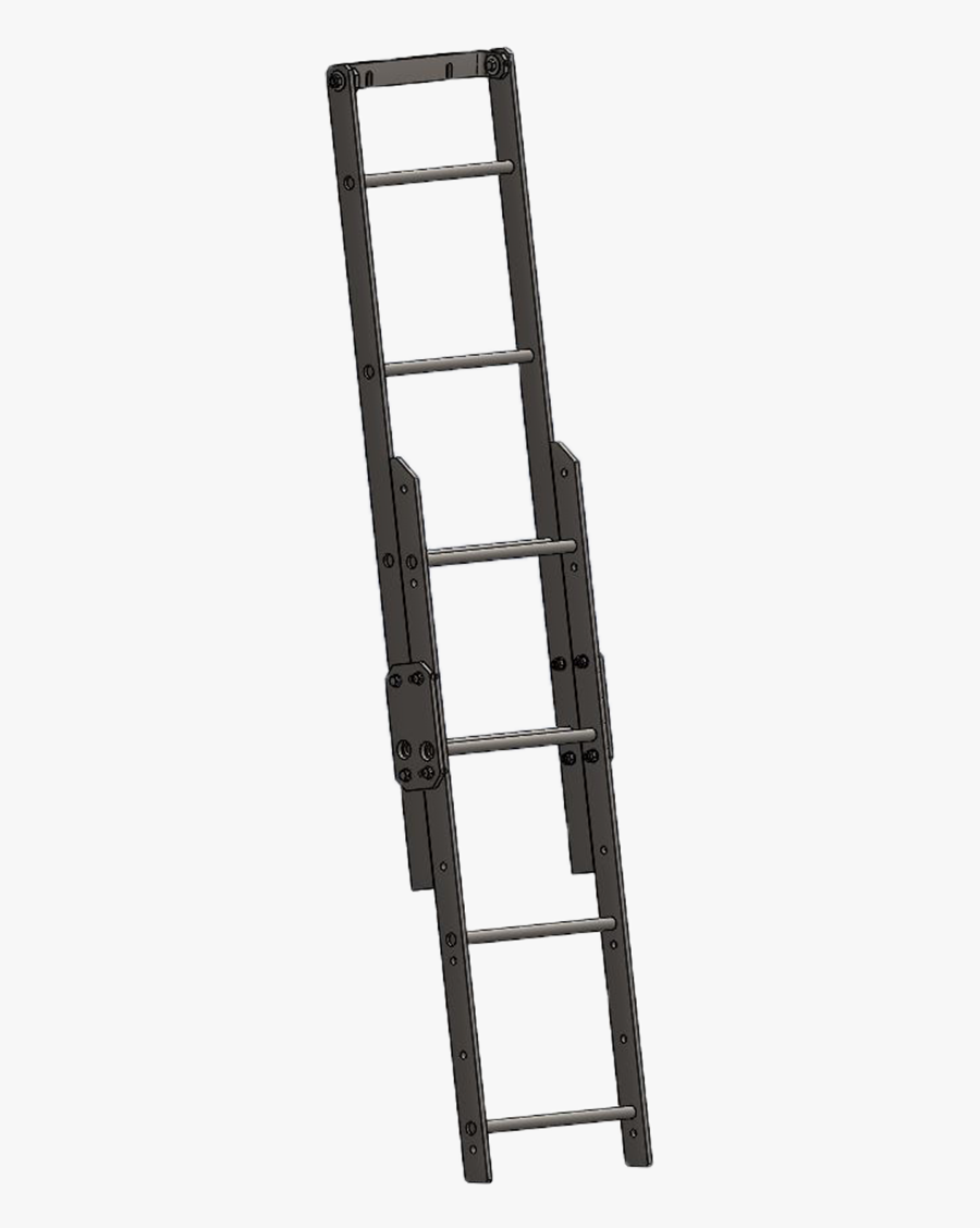 Adjustable Ladder V2 - Shelf, Transparent Clipart