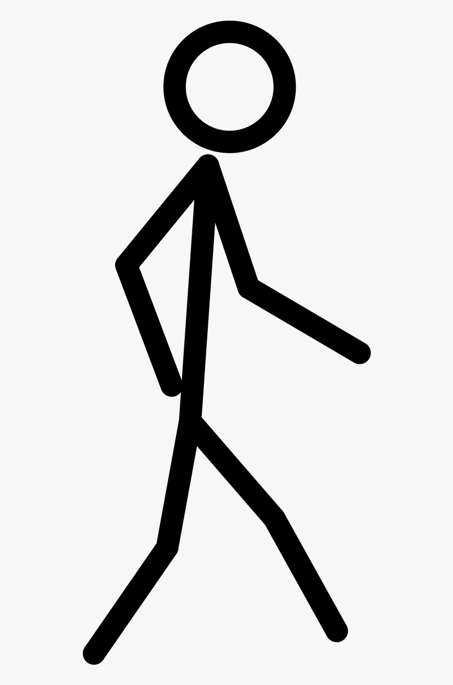 Doll Figure Sports Exercise Free Photo - Walking Stick Figure Clipart is a ...