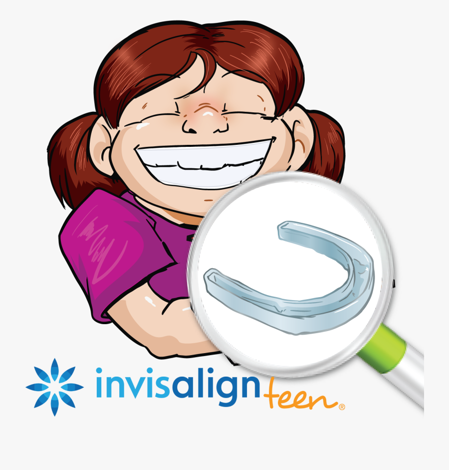 Invisalign Teen Logo, Transparent Clipart