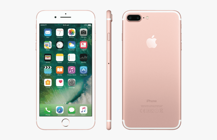 Iphone 7 Plus All Colors Png - Iphone 7 Plus Pink, Transparent Clipart