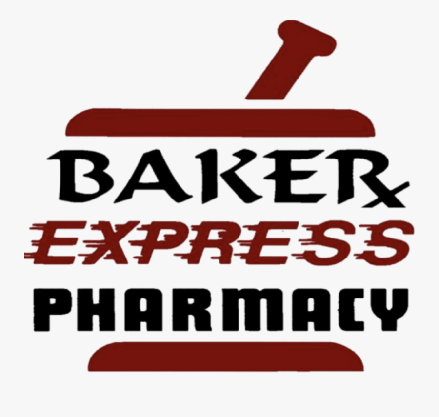 Baker Express Pharmacy, Transparent Clipart