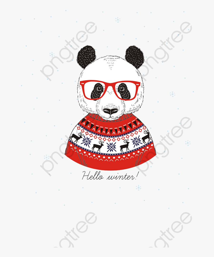 Black And White Panda Png - Pandalány, Transparent Clipart