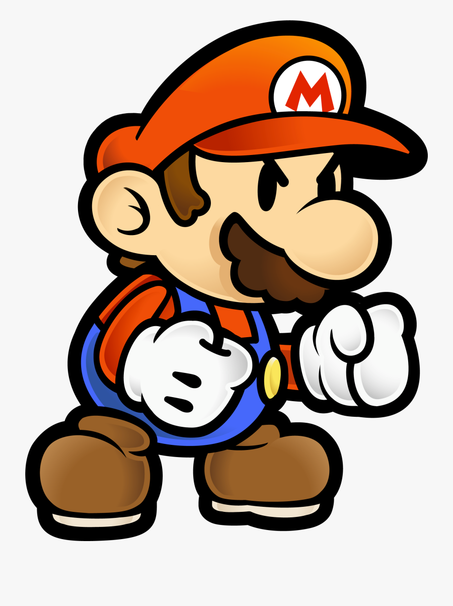 Paper Mario Png - Super Mario Bros Paper, Transparent Clipart