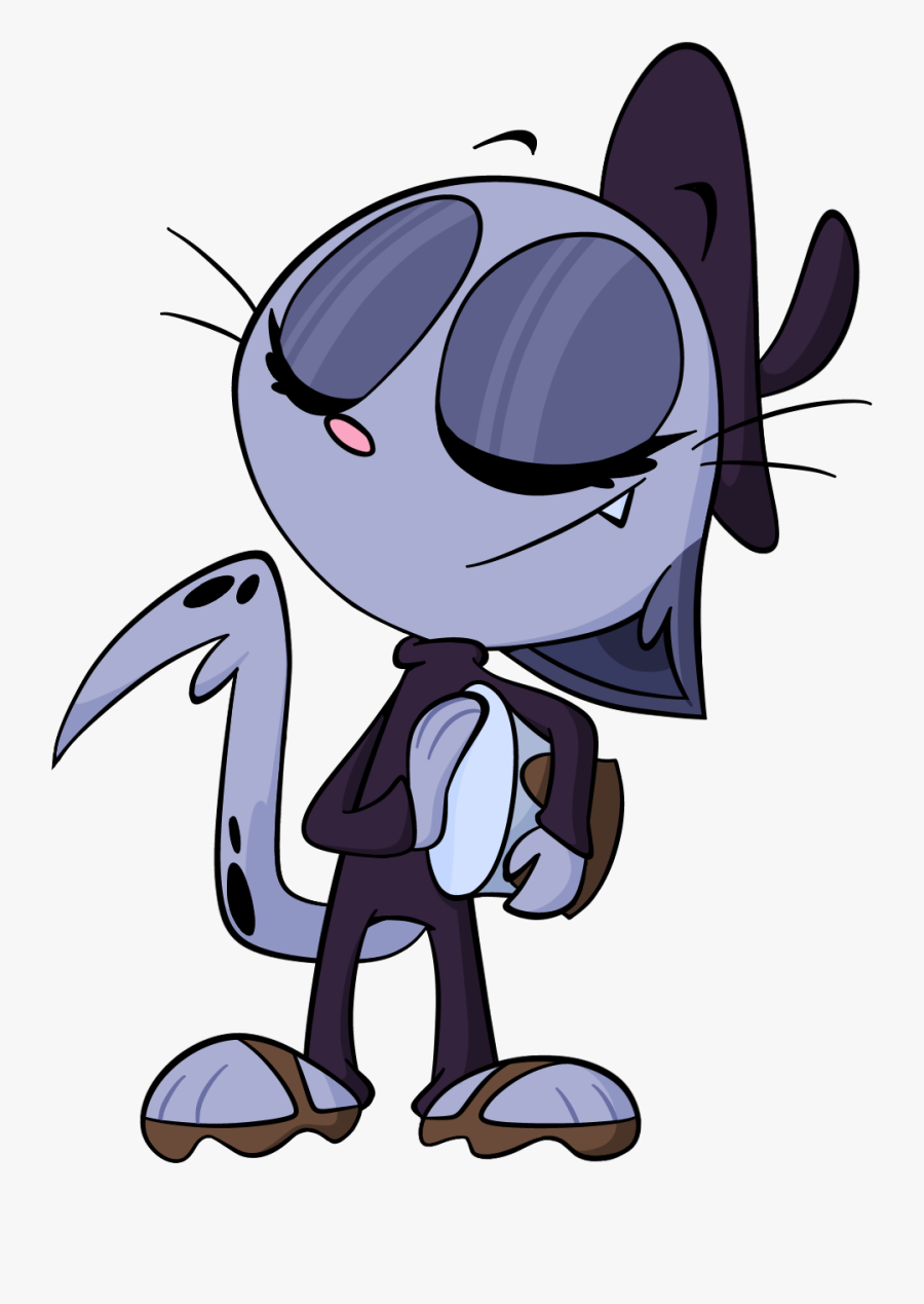 Ivy The Beatnik Mongoose - Cartoon, Transparent Clipart