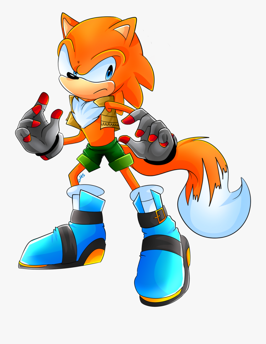 Sonic Fan Characters Wiki - Cartoon, Transparent Clipart