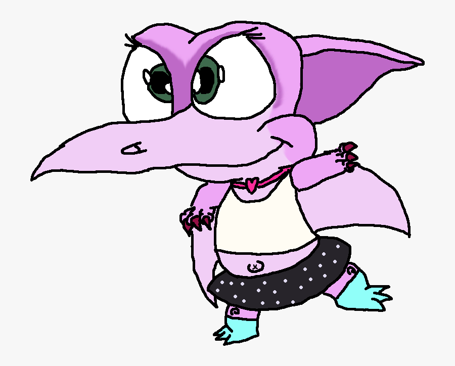 Request Danielle The Pteranodon - Cartoon, Transparent Clipart
