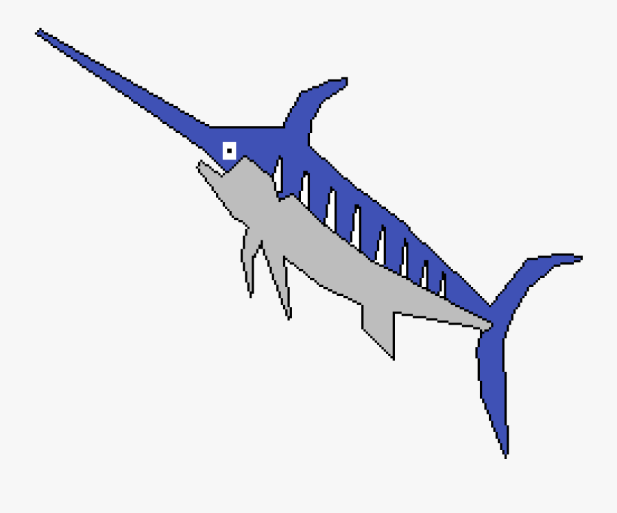 Atlantic Blue Marlin, Transparent Clipart