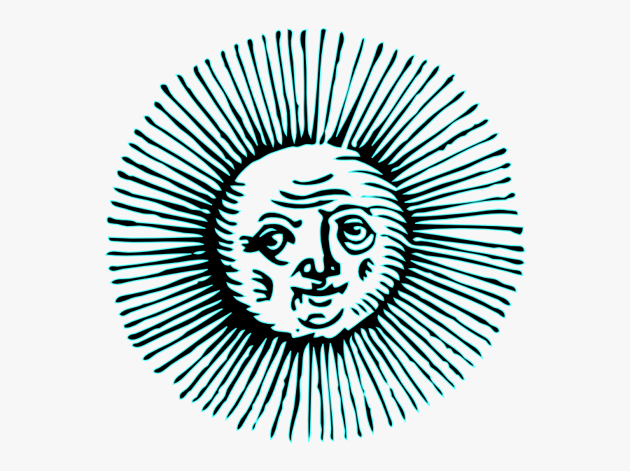 Blue Sun Svg Clip Arts - Summer Solstice Tarot Spread, Transparent Clipart