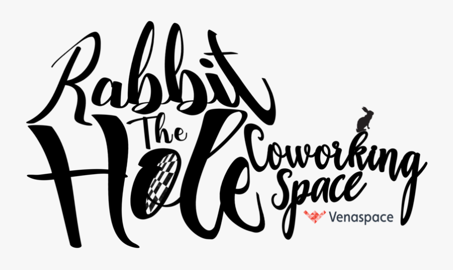 Rabbitholelogo - Calligraphy, Transparent Clipart