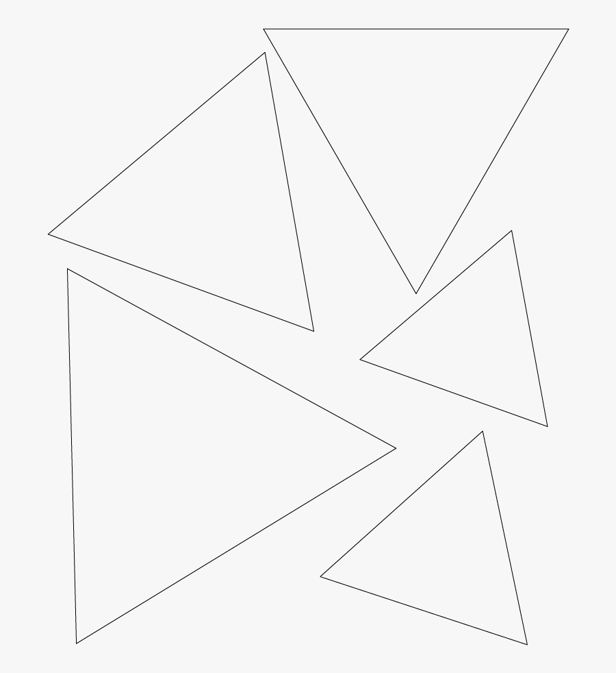 Triangle, Transparent Clipart