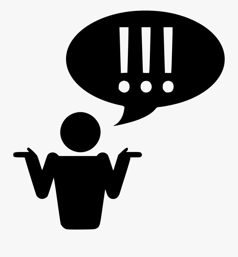 Transparent Complaint Clipart - Complaint Icon Png, Transparent Clipart