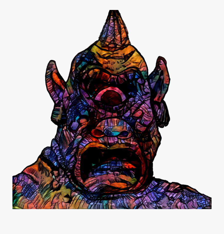 Cyclops 2 Stained Glass Dream Lines - Illustration, Transparent Clipart