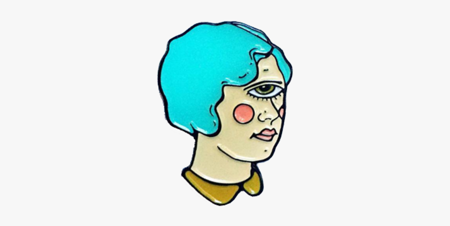 Cyclops Girl Pin - Girls Cyclops, Transparent Clipart