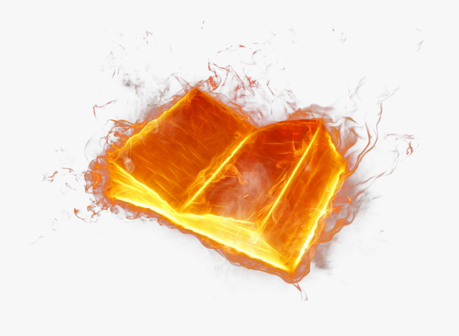 #feuer #buch #zauberbuch #freetoedit - Fire Book, Transparent Clipart