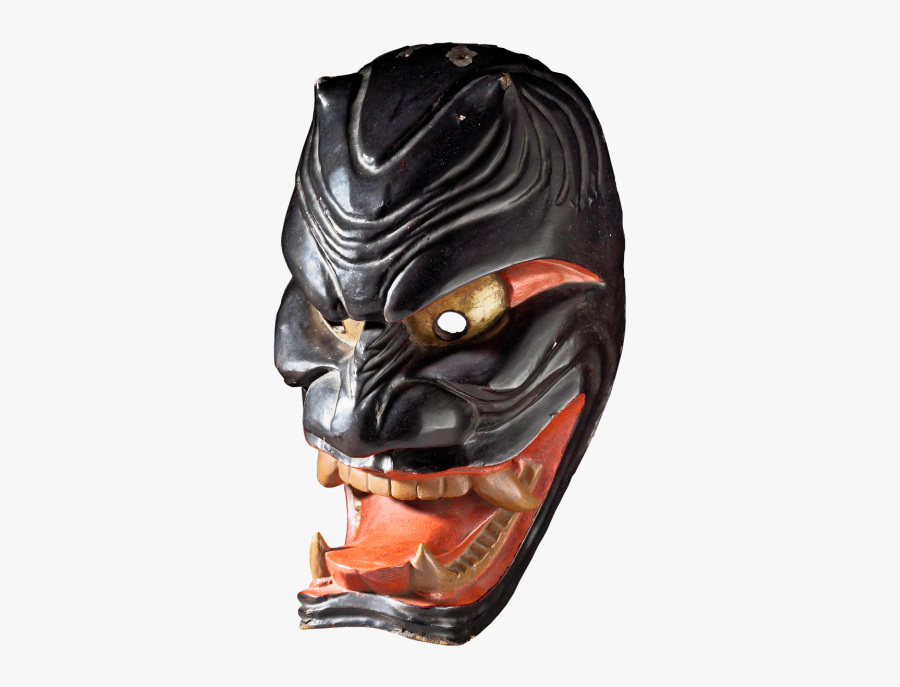 Demon Mask Mask Japanese - Oni, Transparent Clipart