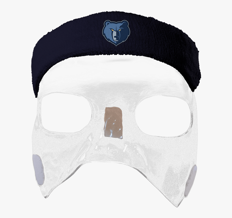 Transparent The Mask Png - Memphis Grizzlies, Transparent Clipart