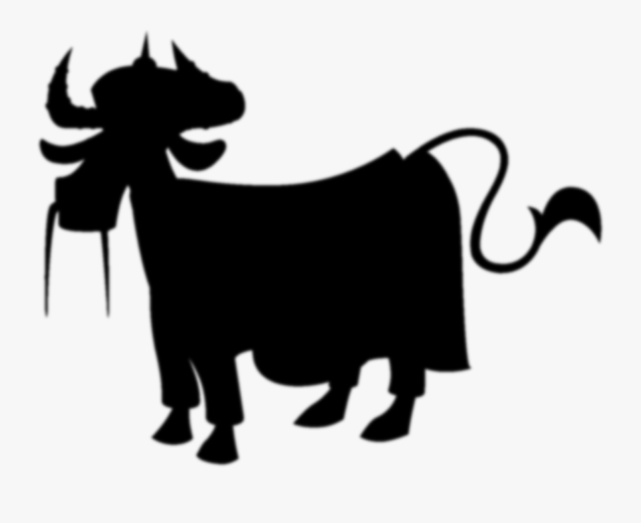 Moo Mignonsilhouette Clipart , Png Download, Transparent Clipart