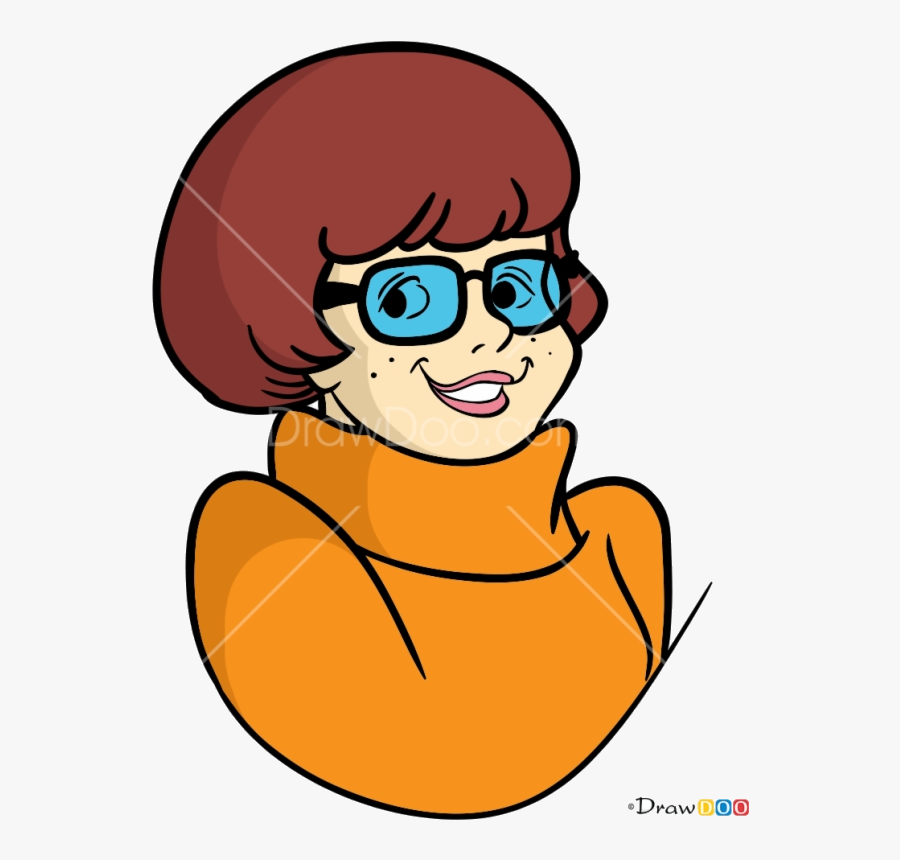 Scooby Doo Velma Drawing Clipart Transparent Png - Velma Scooby Doo Png, Transparent Clipart