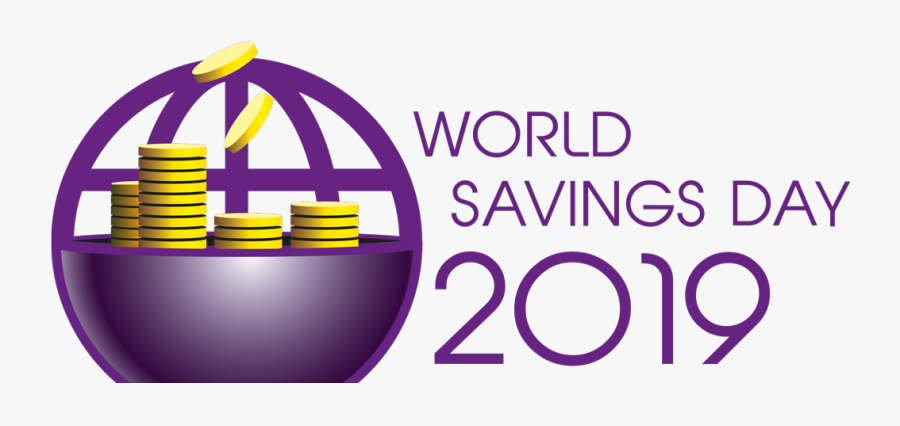 World Savings Day 2019, Transparent Clipart